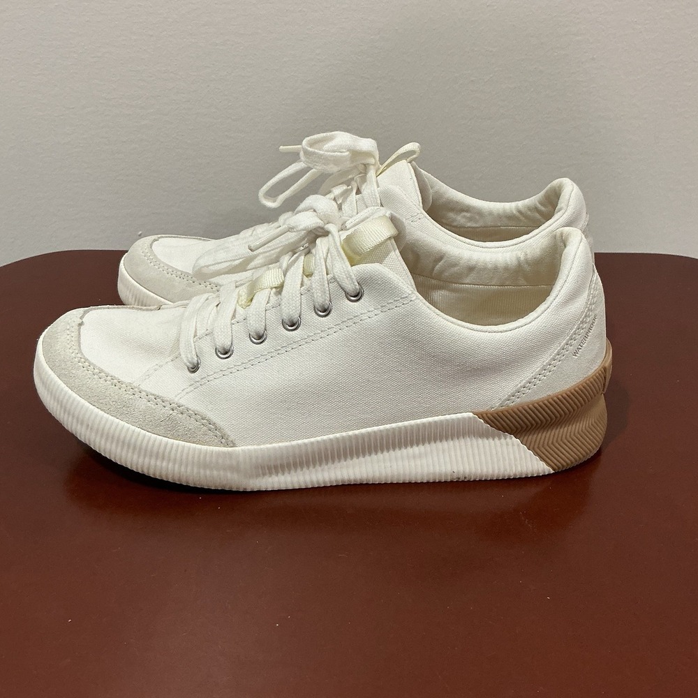 Sorel Cream and Brown Women's Sneakers